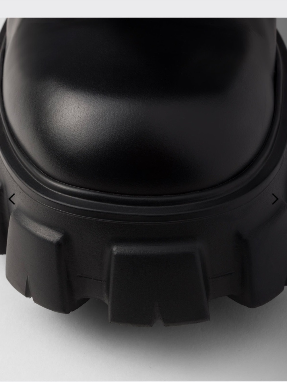 Prada Nero Chunky Lug Boot - Picture 8 of 10